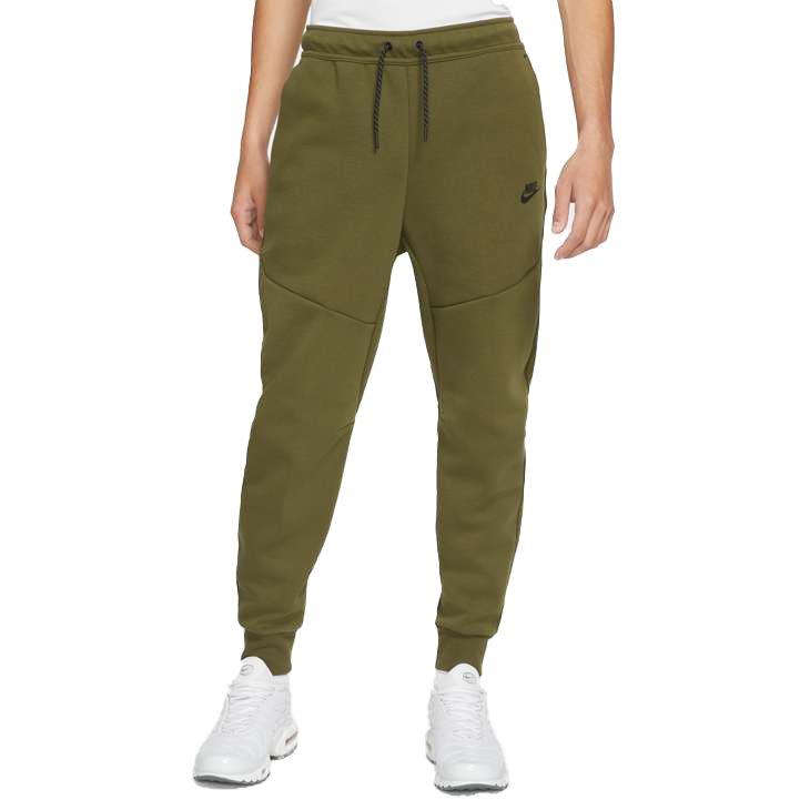 Green nike best sale tech fleece joggers